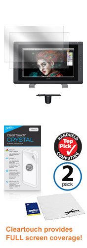 BoxWave Crystal Clear Screen Protectors For ViewSonic TD2230 Monitor (2-Pack)