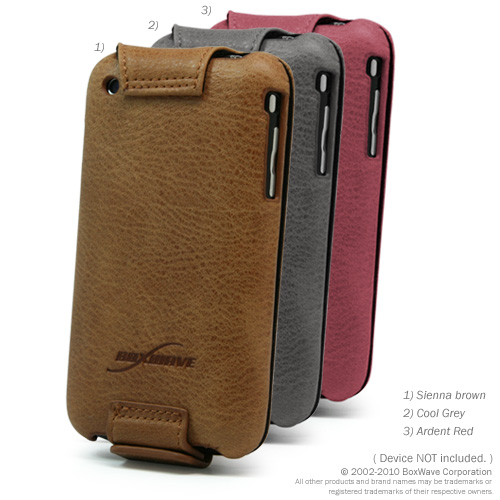 Designio Leather Flip iPhone 3GS Case (Genuine Leather Cases and Covers