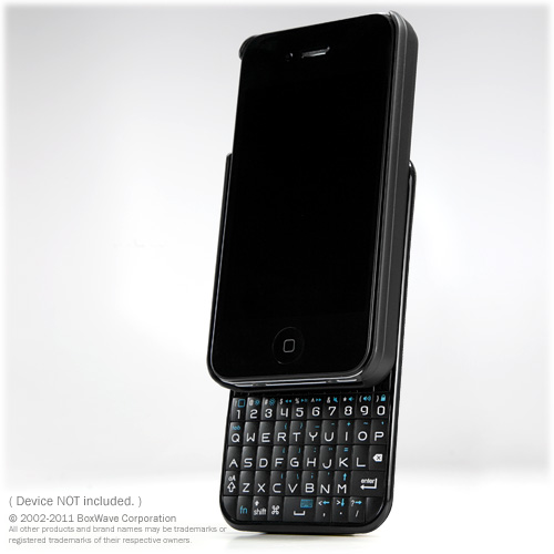 Keyboard Buddy iPhone 4S Case Vertical Edition (Polycarbonate Cases
