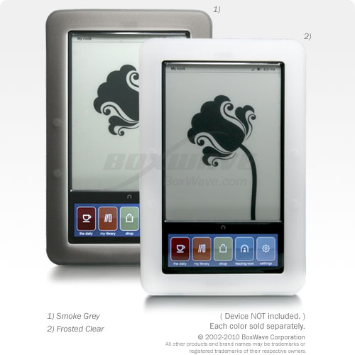 nook (1st Ed.) FlexiSkin (Silicone Cases and Covers) Ultra slim style
