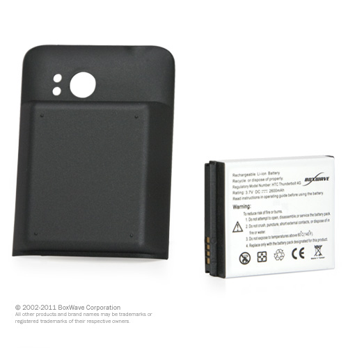 ElectraSpan Thunderbolt 4G Extended Battery (Polycarbonate Batteries