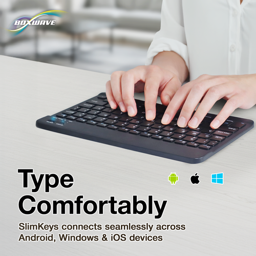 BoxWave Universal SlimKeys Bluetooth Keyboard - Thumbnail 2